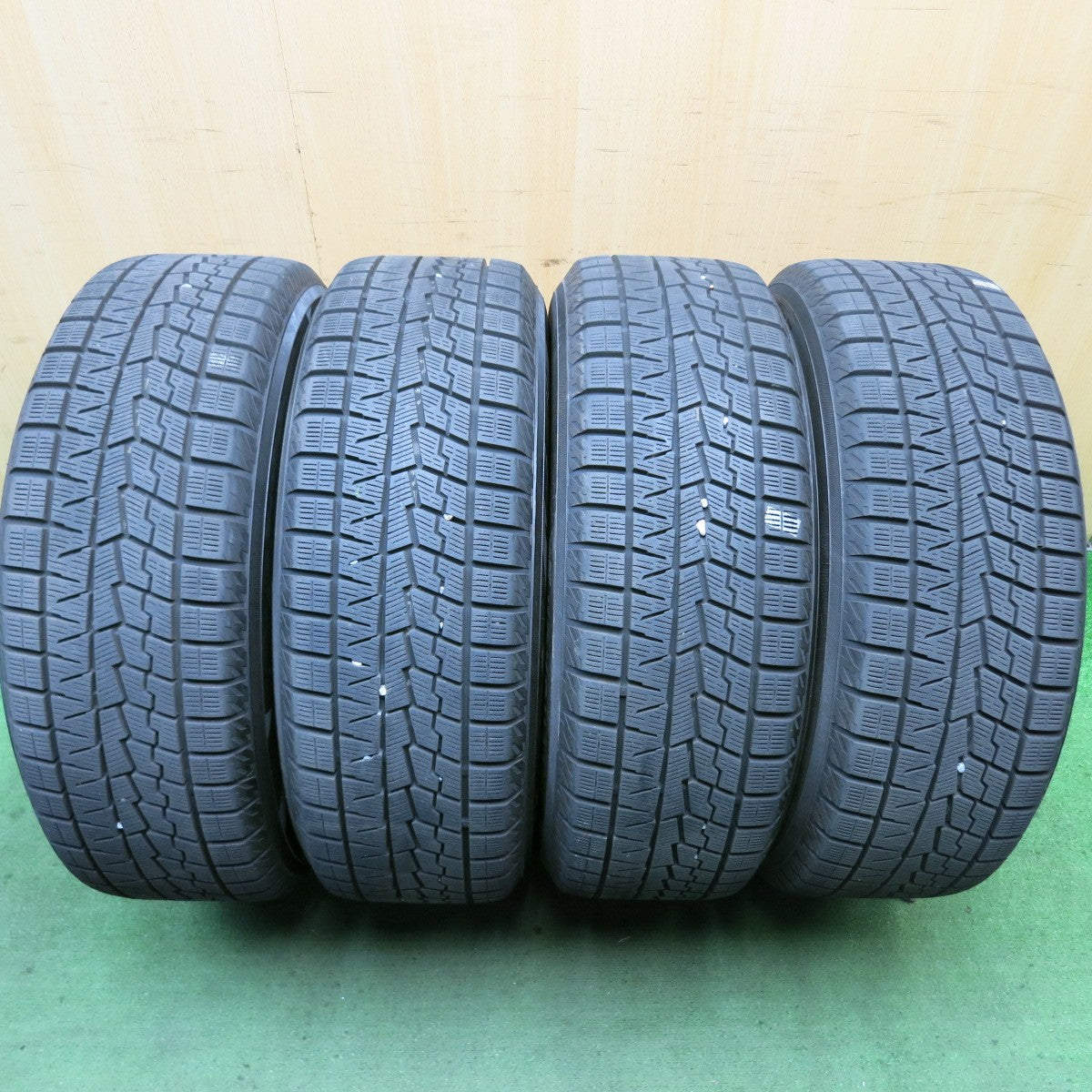 バリ溝!21年!キレイ!9.5分以上★スタッドレス 225/60R17 ヨコハマ アイスガード iG70 EuroSpeed MANARAY SPORT ユーロスピード マナレイ 17インチ PCD114.3/5H★5082401HAス