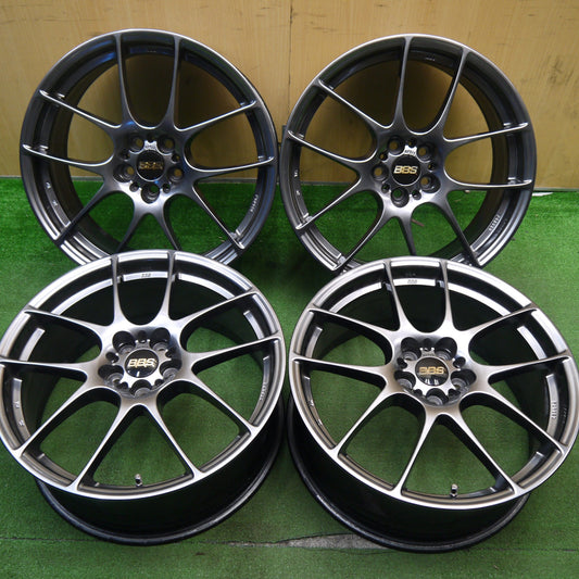 美品★BBS RF511 FORGED 18インチ 18×7.5J ハブリング付き PCD100/5H★5041801Hホ