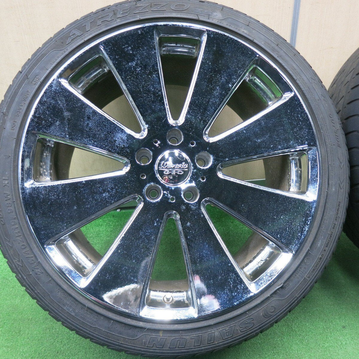 4本価格★Warwic GEO 245/40R19 サイルン ATREZZO ZS+ 19インチ ワーウィック ゲオ PCD114.3/5H★5020606TNノ