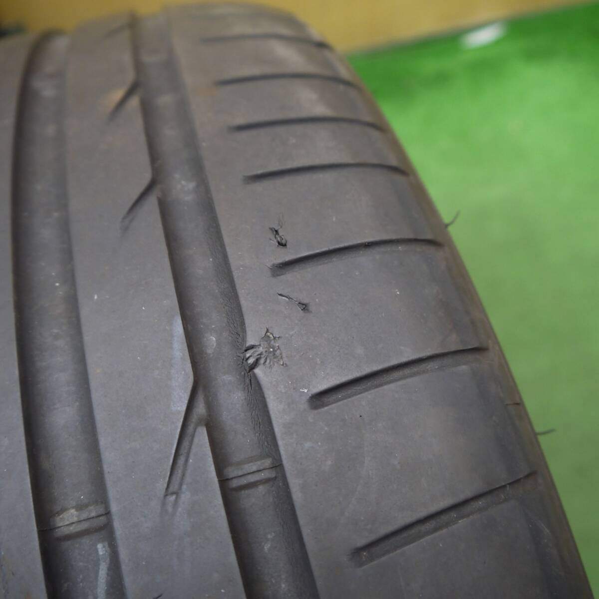 バリ溝 21年 8.5分 2本★245/40R18 ブリヂストン ポテンザ S001 レクサス GS ジャガー XE CZ4A WRX ベンツ等★5032509Hノタ