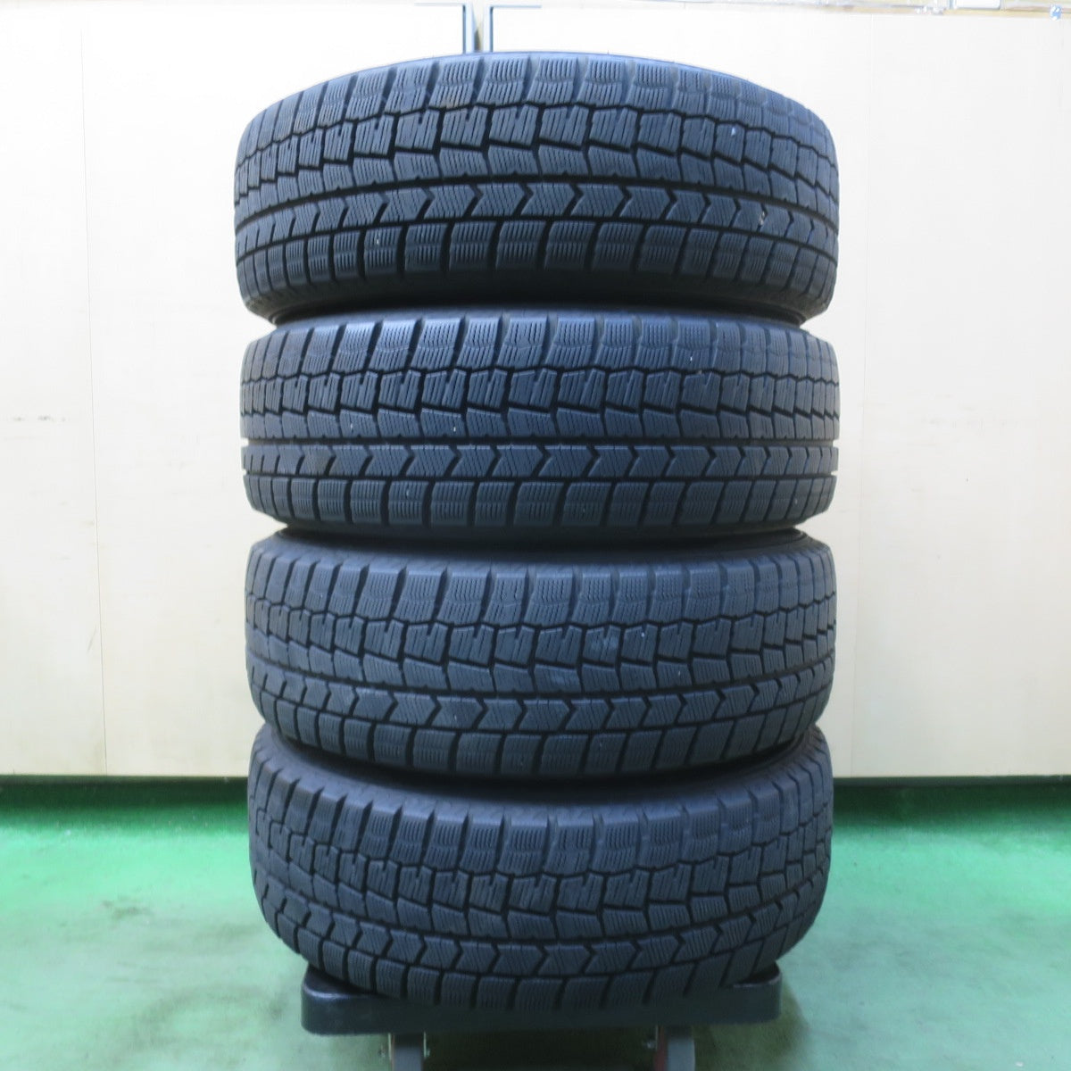 バリ溝!キレイ!9分★スタッドレス 195/65R15 ダンロップ ウインターマックス WM02 WAREN ヴァーレン 15インチ PCD114.3/5H★6020502イス