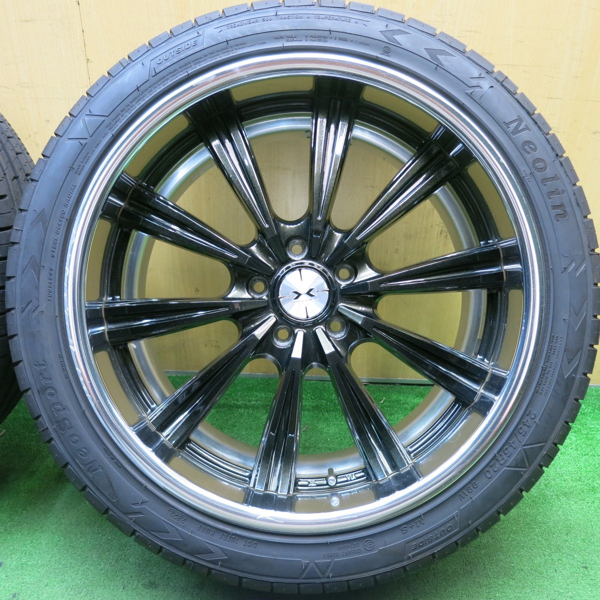 バリ溝!23年!キレイ!9.5分★MAVERICK 110S-R SL 245/45R20 ネオリン ネオスポーツ 20インチ マーベリック PCD114.3/5H★5051402TNノ