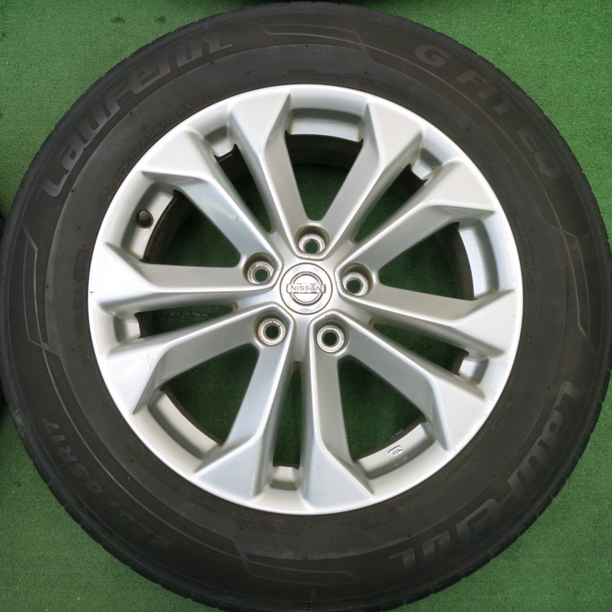 4本価格★日産 T32 エクストレイル 純正 225/65R17 ラウフェン G FIT EQ 17インチ PCD114.3/5H★5051102HAノ