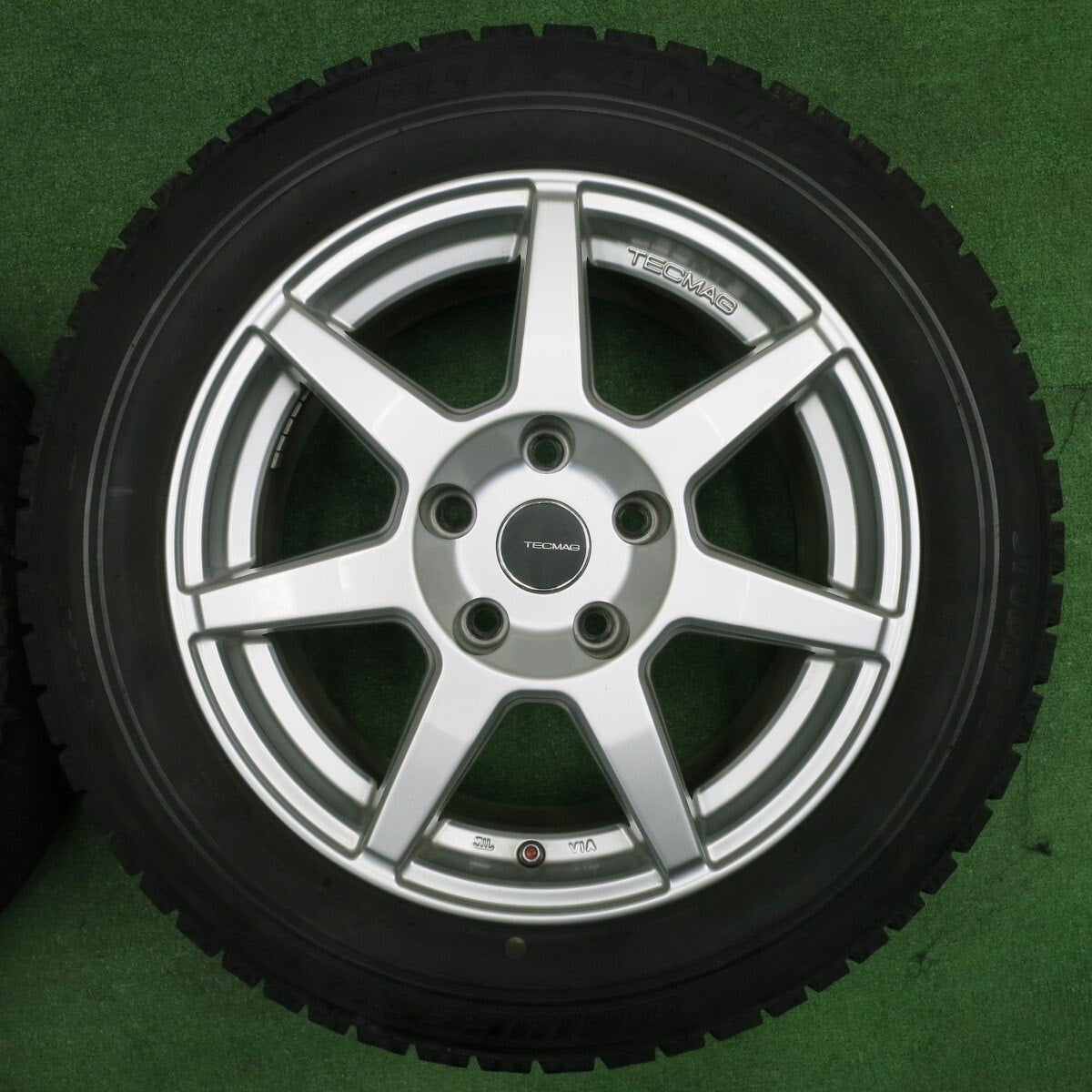 4本価格★BMW等 TECMAG Type207R 205/60R16 スタッドレス ブリヂストン ブリザック RFT テクマグ PCD120/5H★4110904NJス