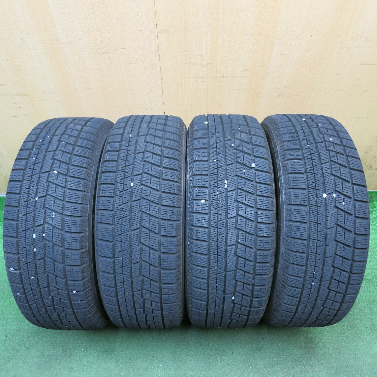 バリ溝!22年!キレイ!9.5分◎86 BRZ 等 205/55R16 スタッドレス ヨコハマ アイスガード iG60 MiLLOUS ミルアス 16インチ PCD100/5H◎6092606HAス