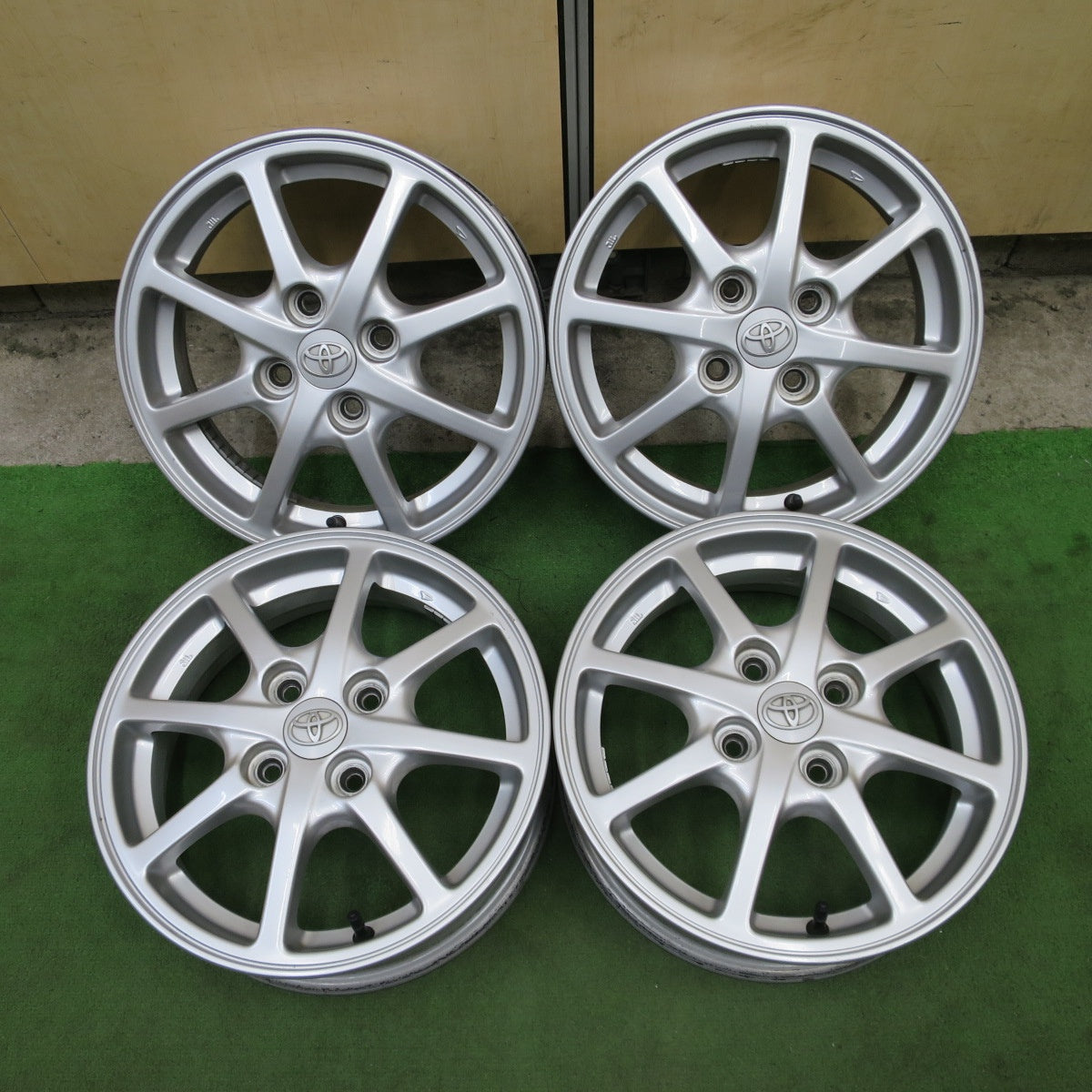 4本価格◎トヨタ ピクシス ダイハツ ミライース 純正 ホイール 14インチ 14×4.5J PCD100/4H◎6100704NGホ