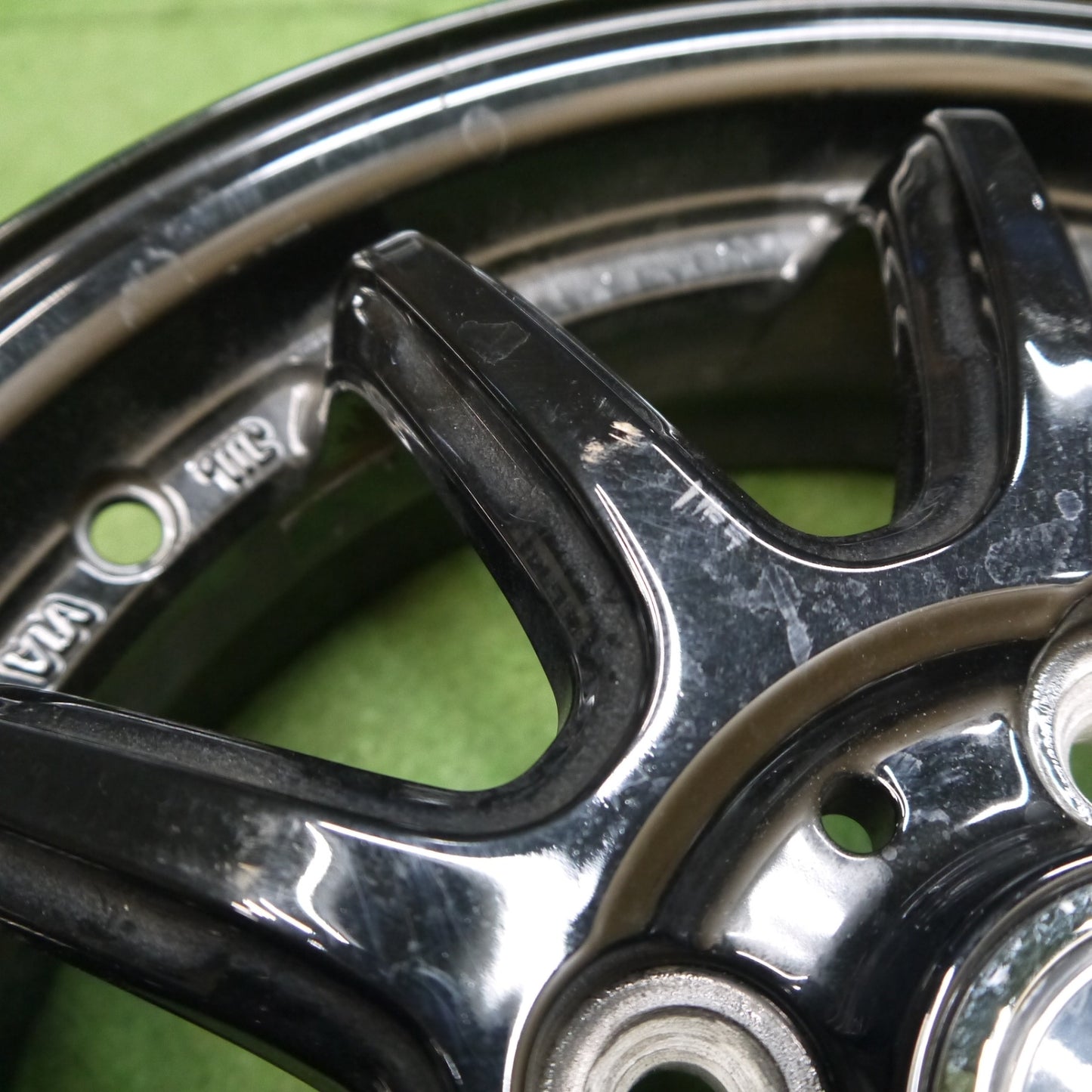 4本価格★AZ sports ホイール 14インチ AZスポーツ 14×4.5J PCD100/4H★5052009Hホ