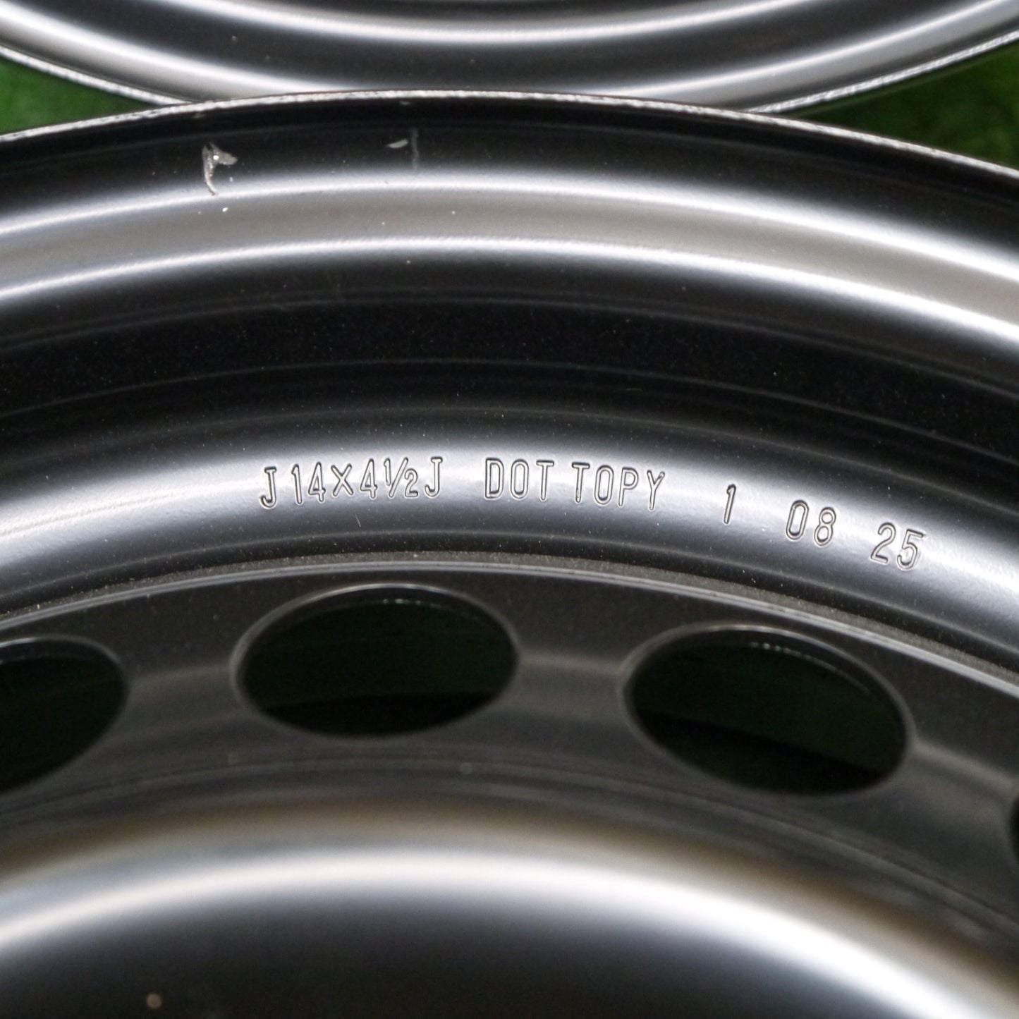 新車外し★ダイハツ ムーヴ キャンバス 純正 スチール ホイール 14インチ 14×4.5J PCD100/4H★5061609KKホ