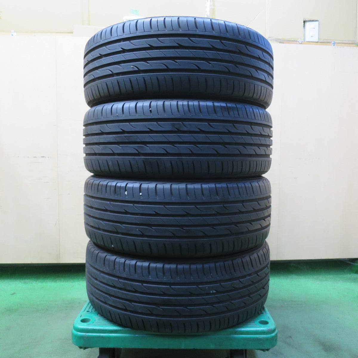 バリ溝!9.5分★トヨタ 30系 プリウス S G ツーリング 純正 215/45R17 クムホ ECO SENSE SE11 17インチ PCD100/5H★5092916イノ