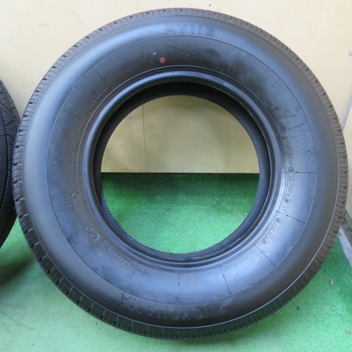 新車外し!25年!6本★トラック タイヤ 205/80R15 109/107N ヨコハマ RY118 15インチ★5090604イノタ