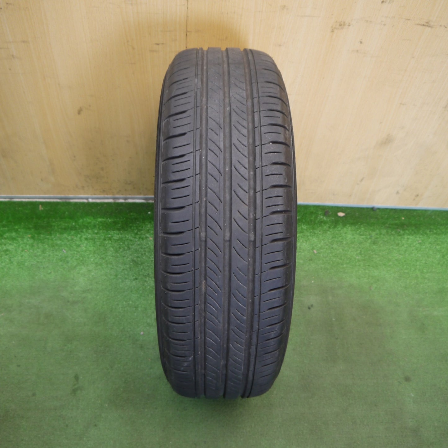 バリ溝!9.5分!1本◎ホンダ フリード 純正 185/65R15 ダンロップ エナセーブ EC300 15インチ PCD114.3/5H◎6062202Hノ