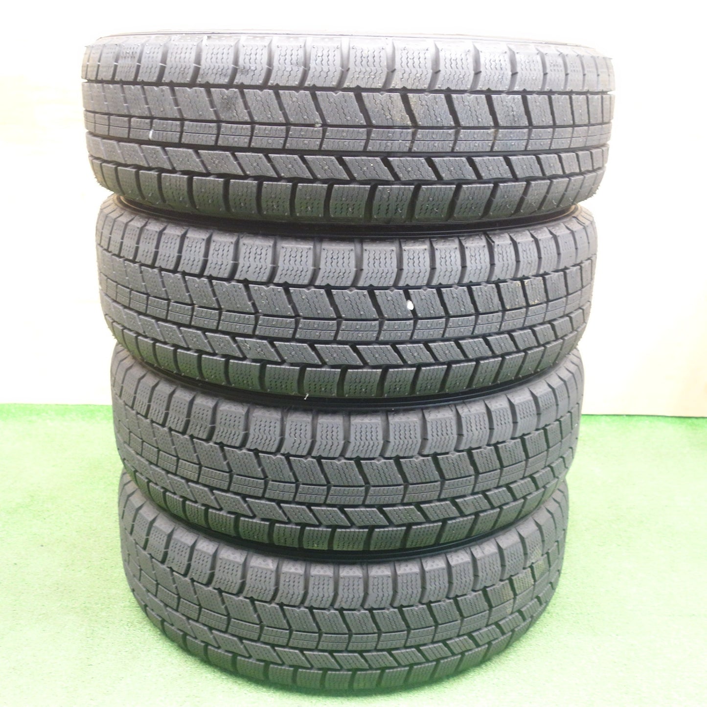 ほぼ未使用!24年!キレイ★スタッドレス 155/65R14 オートバックス ノーストレック N5 Exsteer エクスター 14インチ PCD100/4H★6020903KTス