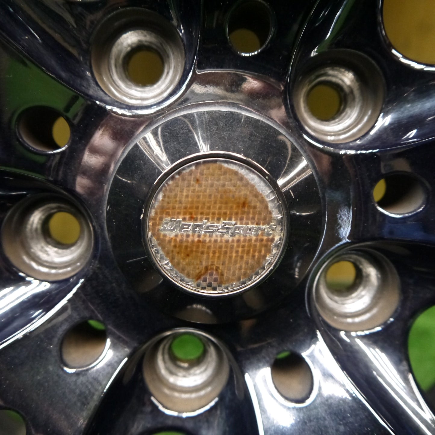 センサー付!バリ溝!23年!キレイ!9.5分★WedsSport SA-20R AMF 225/45R18 ヨコハマ BluEarth-RV RV03 18インチ ウェッズスポーツ PCD114.3/5H★5062702Hノ