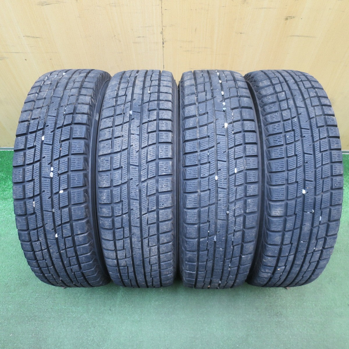 バリ溝!24年!9.5分★スタッドレス 155/65R13 プラクティバ アイス BP02 ヨコハマ製 ZELERNA 13インチ PCD100/4H★6032409NJス