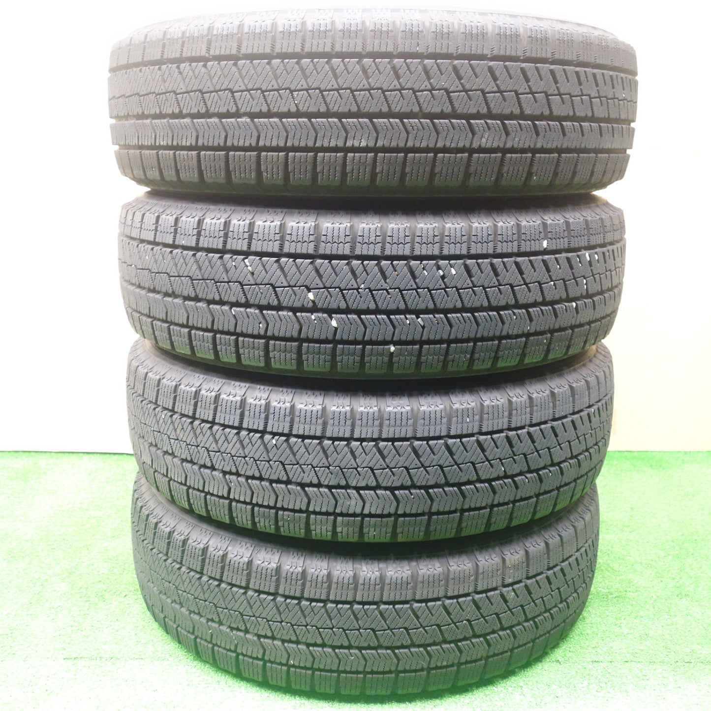 キレイ!22年★スタッドレス 155/65R14 ブリヂストン ブリザック VRX2 ABATIS EW アバティス 14インチ PCD100/4H★5122502KTス
