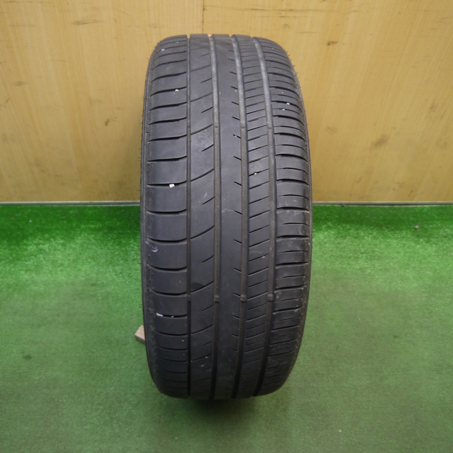 バリ溝!22年!9.5分!1本★トヨタ 30系 アルファード ヴェルファイア 純正 235/50R18 グッドイヤー EfficientGrip RVF02 18インチ PCD114.3/5H★6020206Hノ