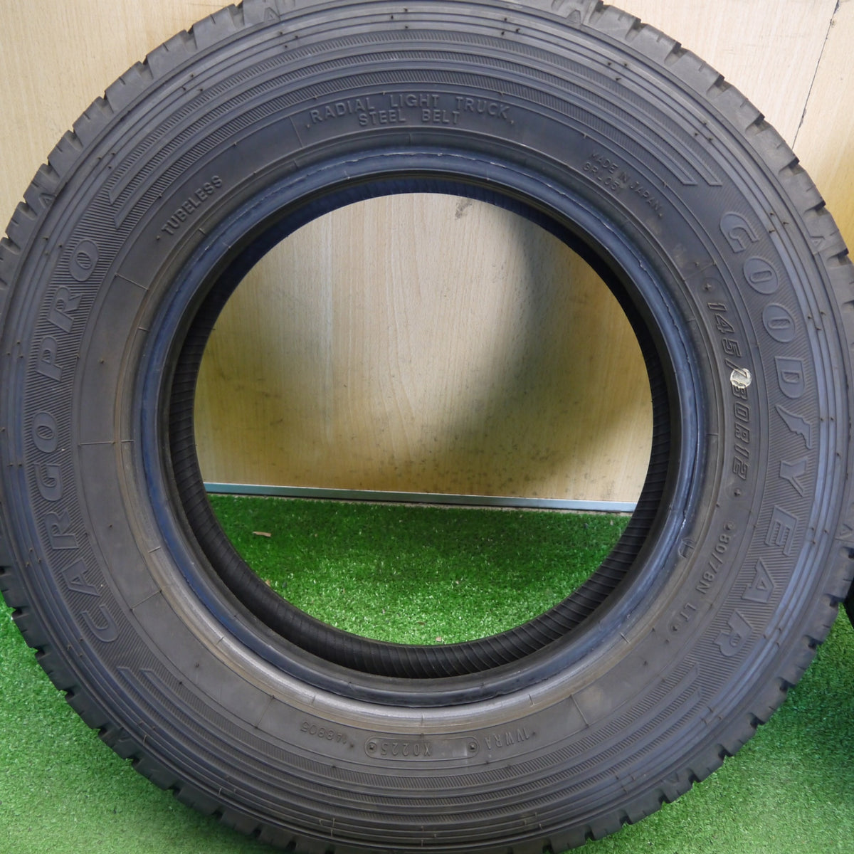 バリ溝!25年!9.5分★145/80R12 80/78N グッドイヤー CARGO PRO カーゴ プロ 12インチ タイヤ 軽 トラック バン 等★6041703Hノタ