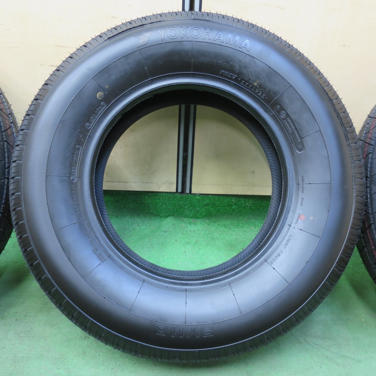 新車外し!25年!6本★トラック タイヤ 205/80R15 109/107N ヨコハマ RY118 15インチ★5090604イノタ