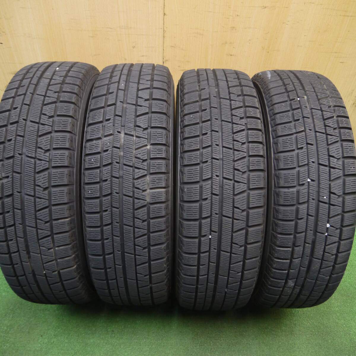 バリ溝!キレイ!9.5分★スタッドレス 175/70R14 ヨコハマ アイスガード iG50 プラス MiLLOUS ミルアス 14インチ PCD100/4H★5011706Hス