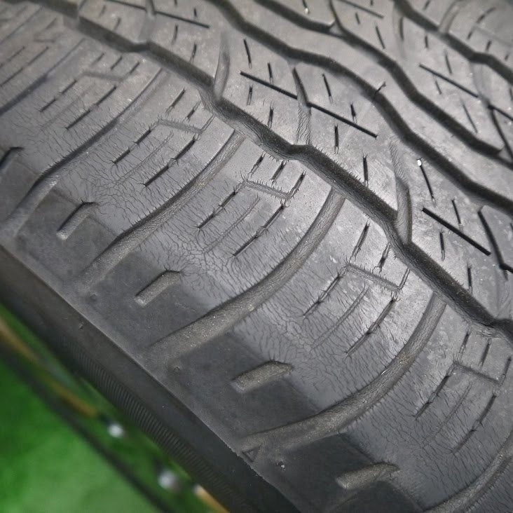 4本価格★トヨタ 60系 ハリアー 純正 235/55R18 ブリヂストン デューラー H/T 687 18インチ PCD114.3/5H★5060401KKノ