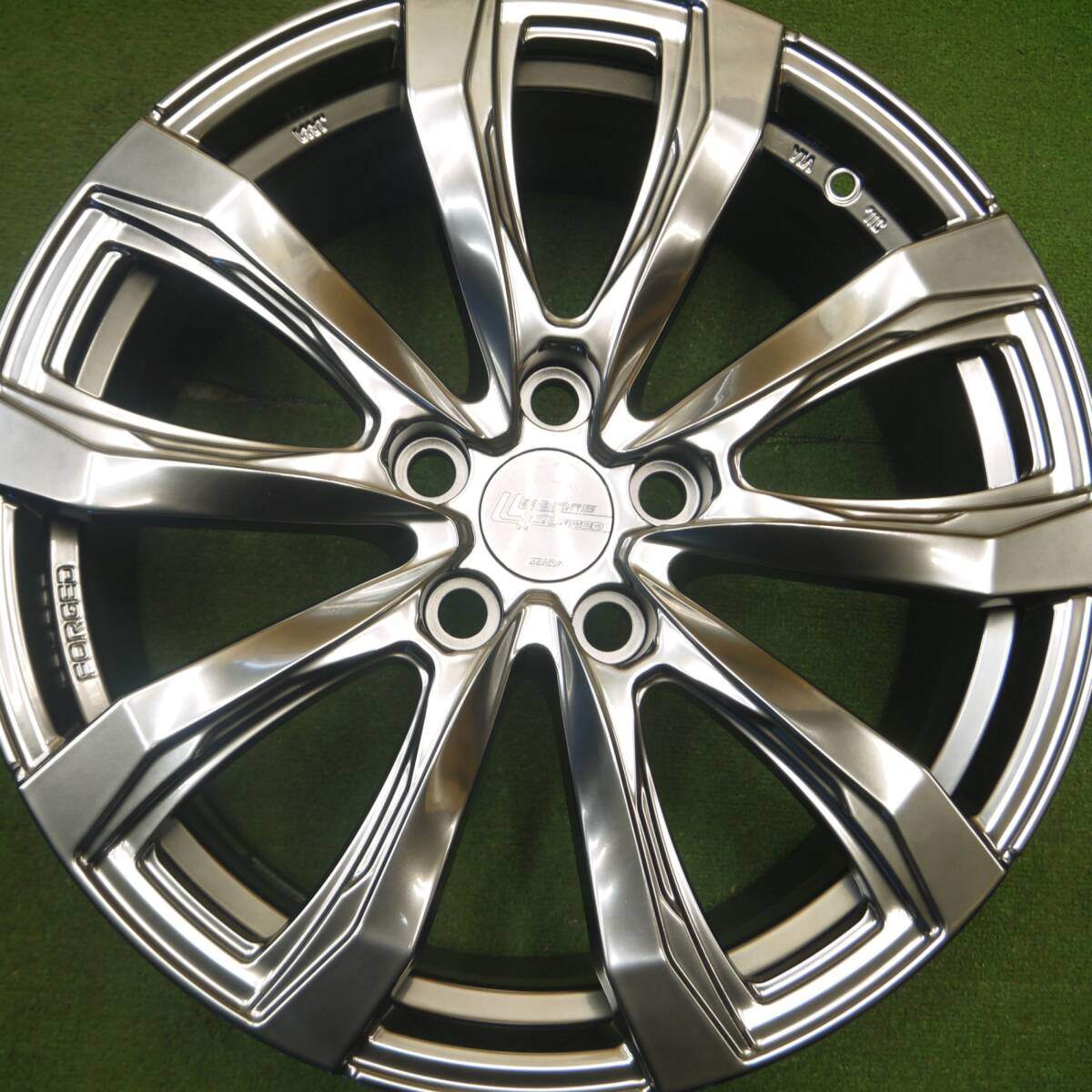 未使用★LEGZAS FORGED Stich FS-01 19インチ 19×7.5J シュティッヒ レグザス フォージド レクサス等 PCD120/5H★5021802Hホ