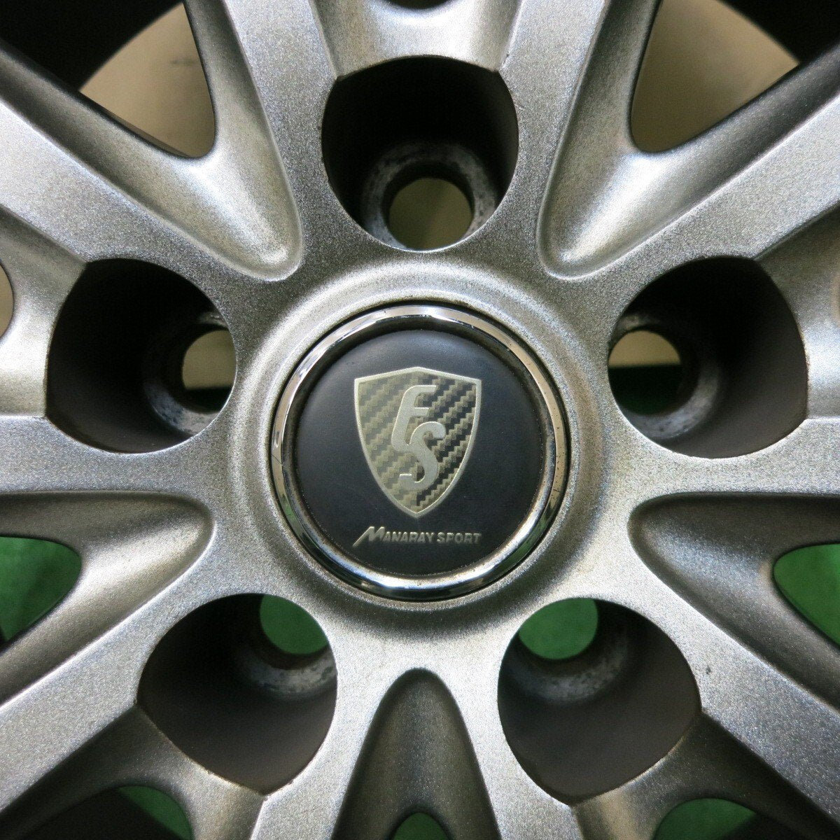 4本価格★レクサス 等 MANARAY SPORT マナレイスポーツ 18インチ ホイール 18×8J PCD120/5H★5021002SYホ