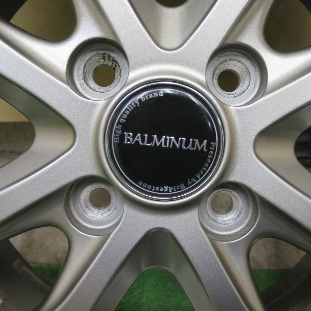 キレイ!21年★スタッドレス 155/65R14 ブリヂストン ブリザック VRX3 BALMINUM バルミナ 14インチ PCD100/4H★5052303TTス
