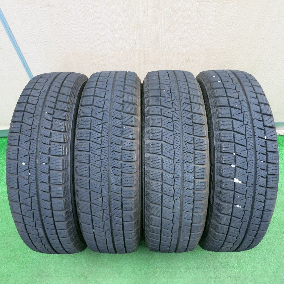バリ溝!8.5分★スタッドレス 165/65R14 ブリヂストン ブリザック REVO GZ ZACK JP-110 MONZA ザック 14インチ ソリオ ハスラー 等 PCD100/4H★5021306TNス