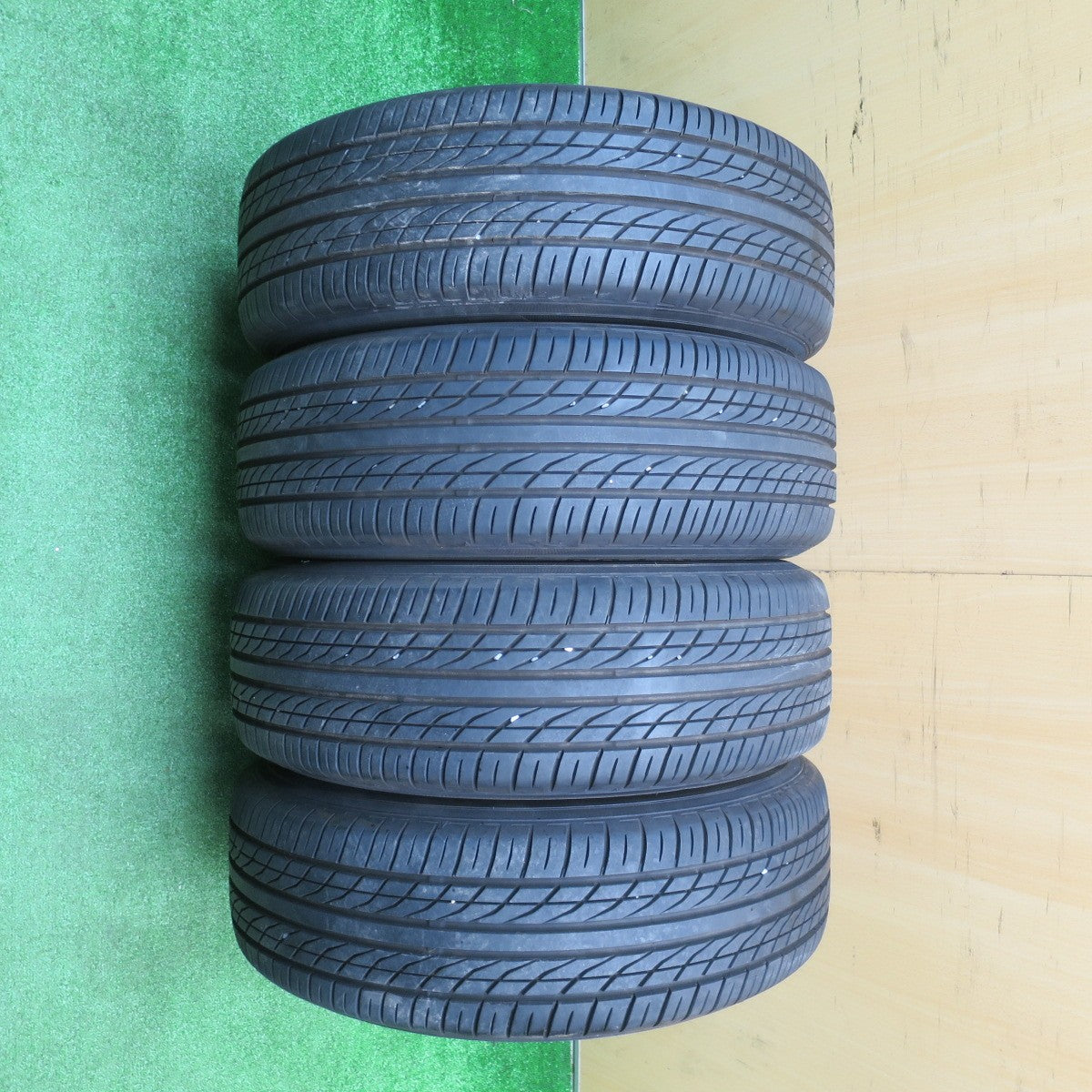 バリ溝!22年!9.5分★195/65R15 プラクティバ ヨコハマ SIBILLA GG シビラ 15インチ PCD114.3/5H★5110307NJノ