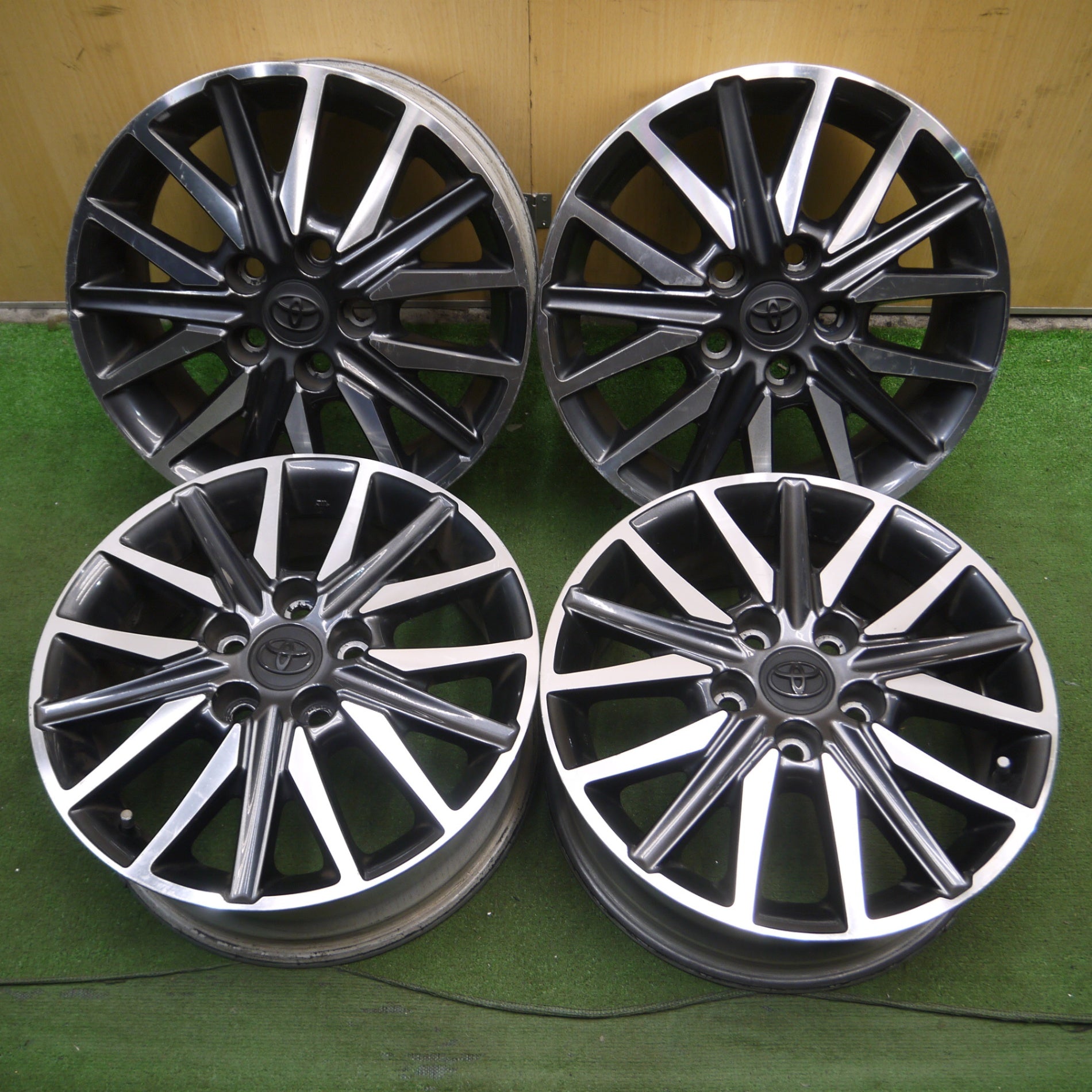 送料無料* 4本価格☆トヨタ 80系 ヴォクシー ノア 純正 ホイール 16