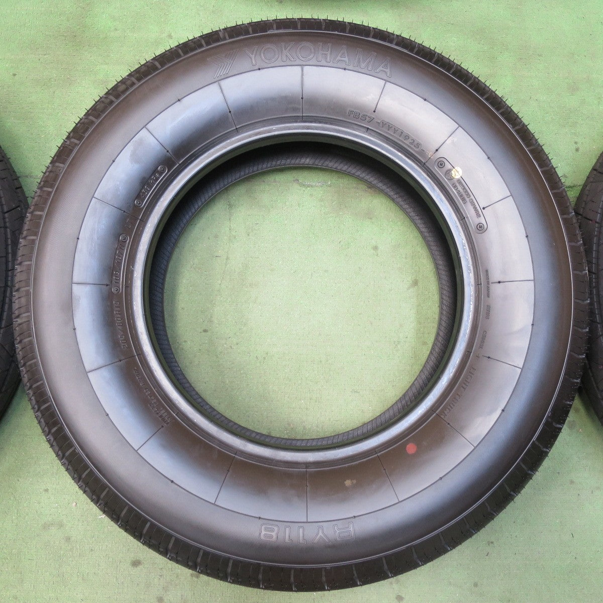 新車外し!25年!6本★トラック タイヤ 205/80R15 109/107N ヨコハマ RY118 15インチ★5090606イノタ