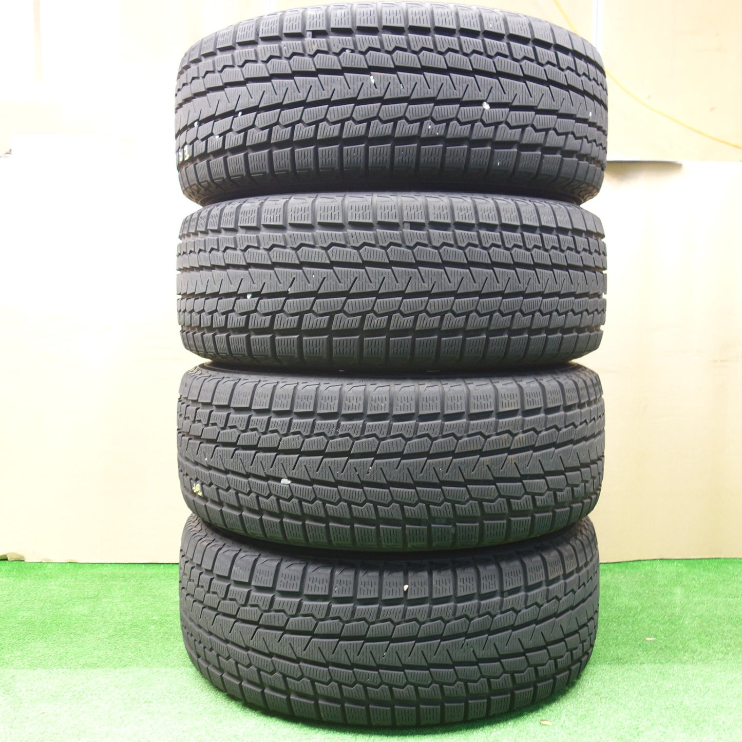 バリ溝!キレイ!9分★トヨタ 150系 ランクル プラド 純正 265/65R17 スタッドレス ヨコハマ アイスガード G075 17インチ PCD139.7/6H★5112904KTス