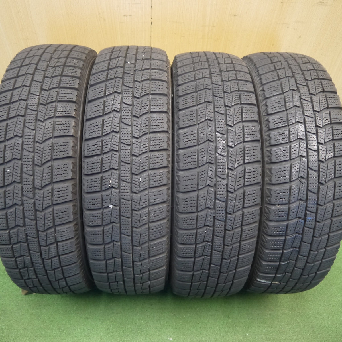 キレイ◎スタッドレス 155/65R13 オートバックス ノーストレック N3i LEBEN レーベン 13インチ PCD100/4H◎6093003Hス