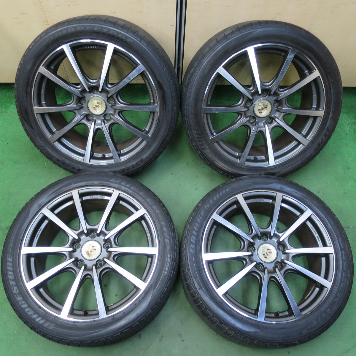 バリ溝!8.5分★ポルシェ カイエン 等 PROCEED MODEL PD-1 275/40R20 ブリヂストン デューラー H/P SPORT プロシード 20インチ PCD130/5H★5070203イノ