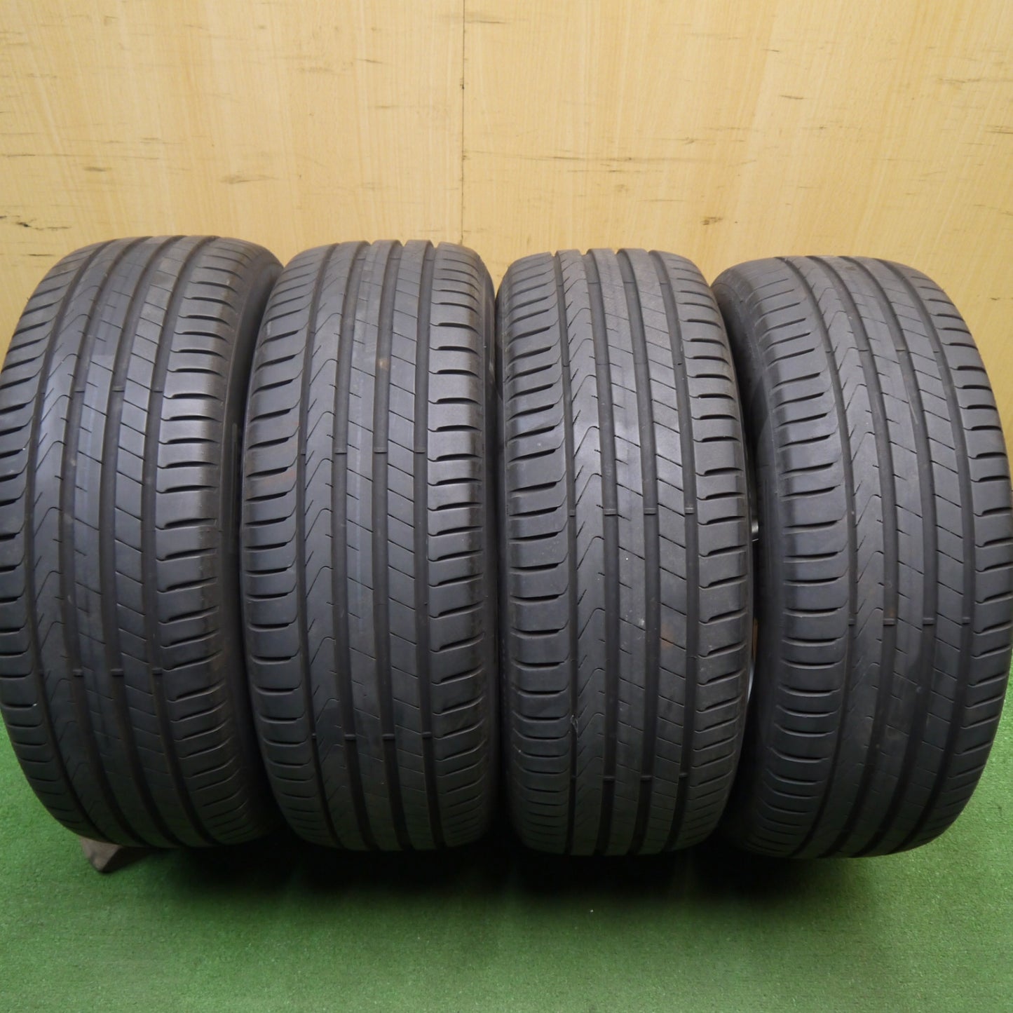バリ溝!22年!9.5分★アウディ A3 純正 205/55R16 ピレリ Cinturato P7 16インチ PCD112/5H★6030308Hノ