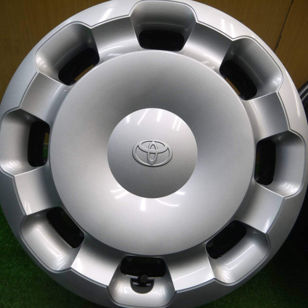 新車外し★トヨタ 10系 シエンタ 純正 スチール ホイール 15インチ 15×5.5J PCD100/5H★5011407Hホ