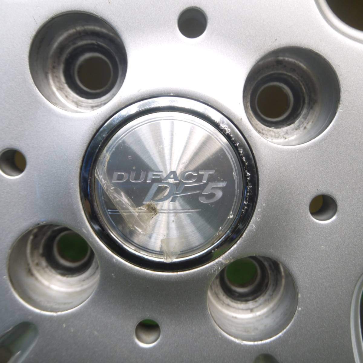タイヤほぼ未使用!21年★スタッドレス 145/80R13 ブリヂストン ブリザック VRX3 DUFACT DF5 PCD100/4H★4021602Hス