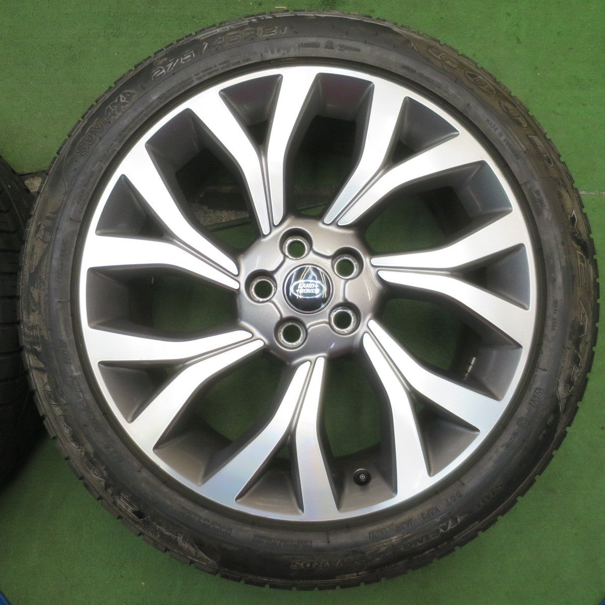 バリ溝!21年!キレイ!9.5分★ランドローバー レンジローバー ヴォーグ 純正 275/45R21 グッドイヤー イーグル F1 SUV 21インチ PCD120/5H★5092601NJノ