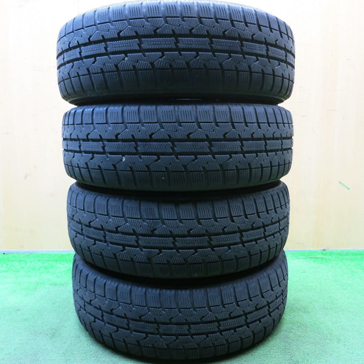 キレイ!21年★スタッドレス 165/65R14 トーヨー オブザーブ ガリット GIZ ZACK JP-202 MONZA ザック 14インチ PCD100/4H★5060711HAス