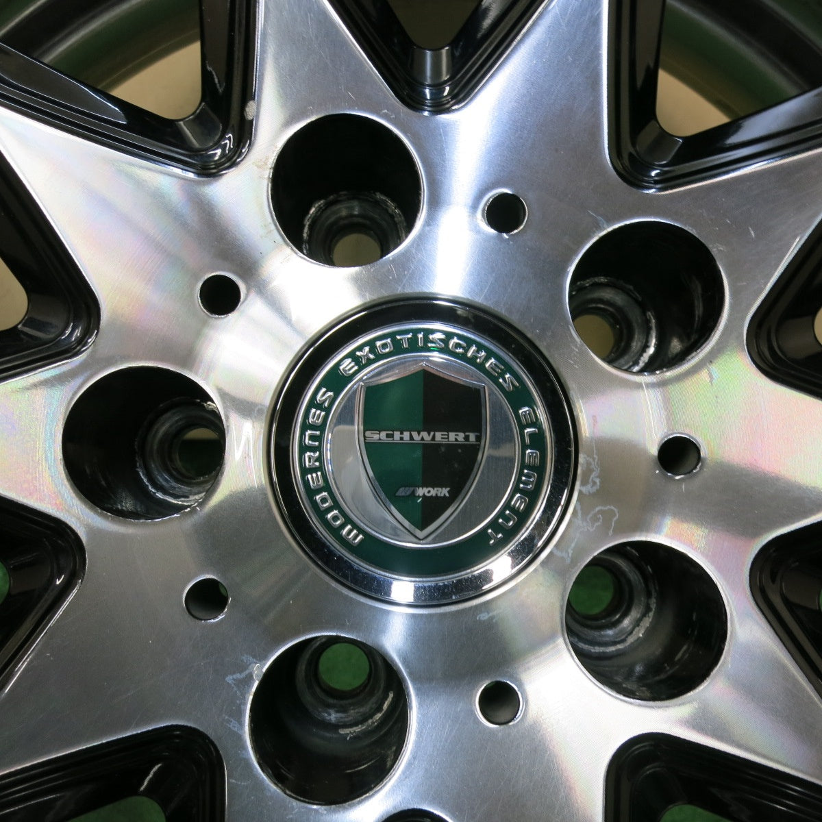 4本価格★WORK SCHWERT SW2 18インチ ホイール ワーク シュバート シュヴァート 18×8JJ PCD114.3/5H★5071806SYホ