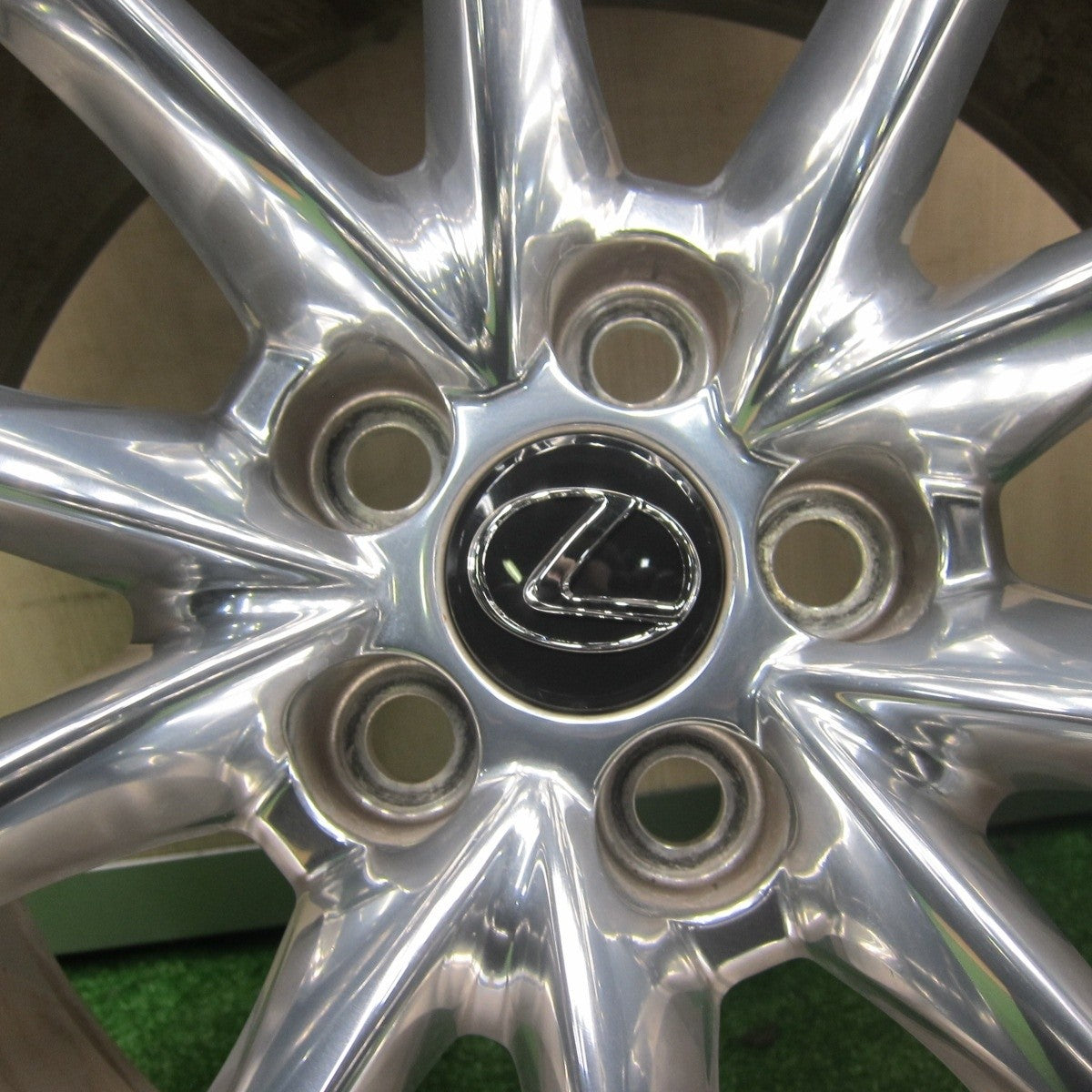 センサー付!バリ溝!キレイ!9分★レクサス LC 500 純正 245/45R20 275/40R20 スタッドレス ブリヂストン ブリザック RFT 20インチ PCD120/5H★4121401TNス