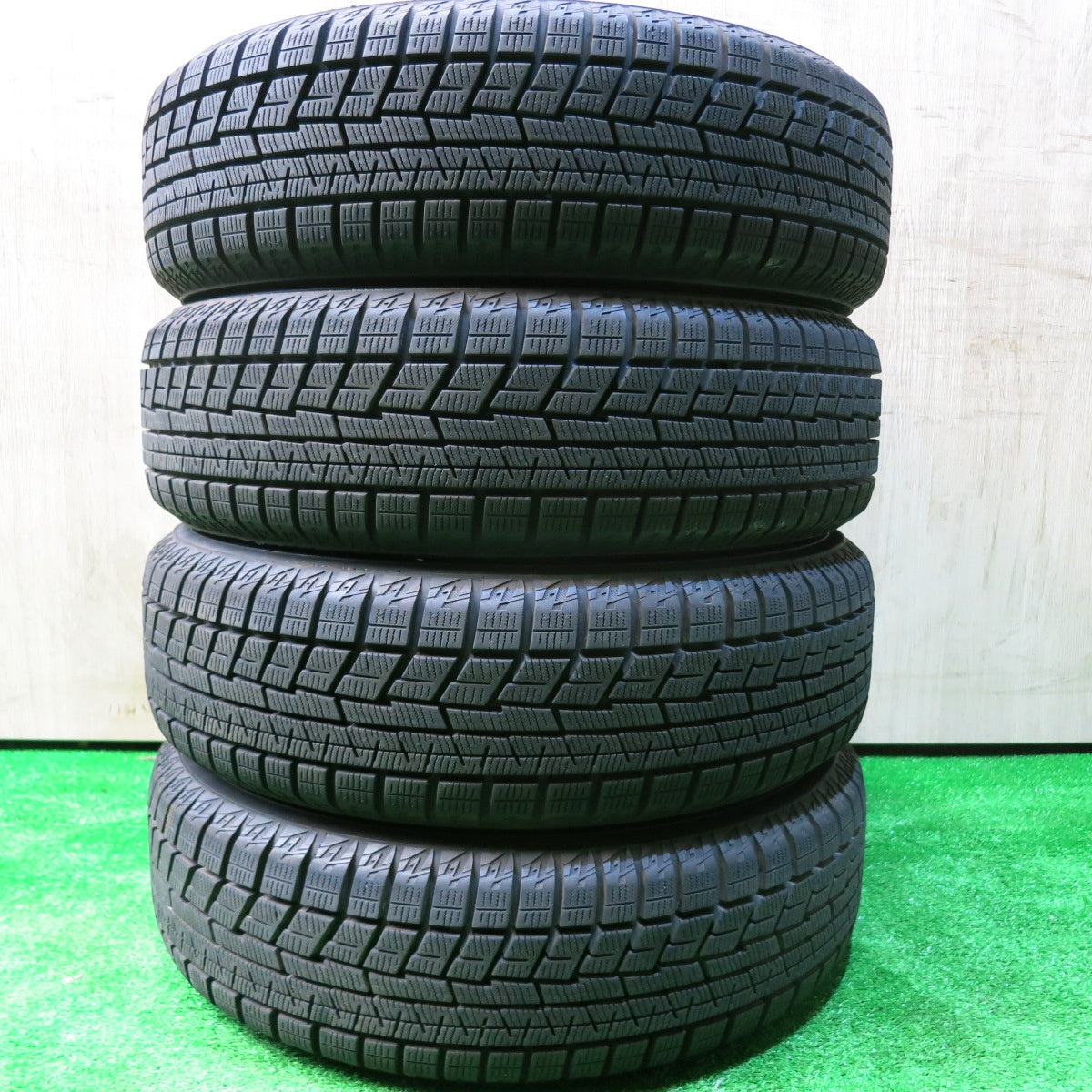 バリ溝!23年!キレイ!9.5分以上★スタッドレス 155/65R14 ヨコハマ アイスガード iG60 ZACK JP-110 MONZA ザック モンツァ 14インチ PCD100/4H★5113016HAス