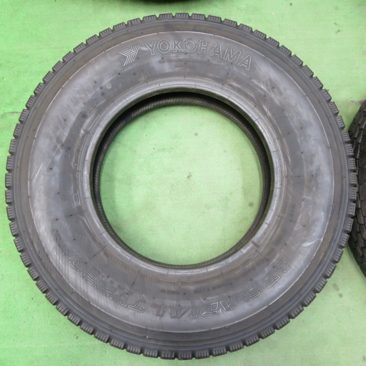 バリ溝!9分★トラック タイヤ 7.00R16 10PR ヨコハマ LT ラジアル TY228 STEM オールシーズン ミックス 16インチ★5062611イノタ