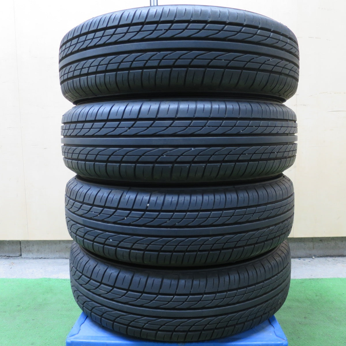 超バリ溝!25年!ほぼ10分★スズキ イグニス 純正 スチール 175/65R15 プラクティバ 15インチ PCD100/4H★6021103ナノ