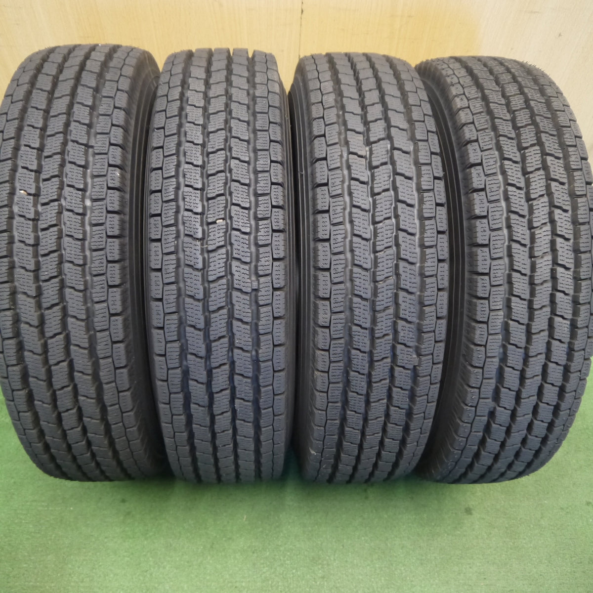 バリ溝!23年!9.5分以上◎スタッドレス 145/80R12 80/78N ヨコハマ アイスガード iG91 TOPY スチール ホイール 12インチ PCD 100 110 114.3/4H マルチ◎6100605Hス