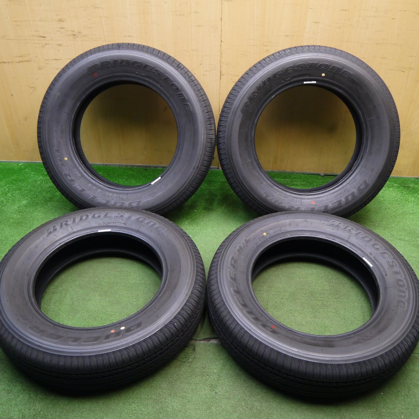 新車外し!25年★ジムニー 等 175/80R16 ブリヂストン デューラー H/L 852 タイヤ 16インチ★5050203Hノタ