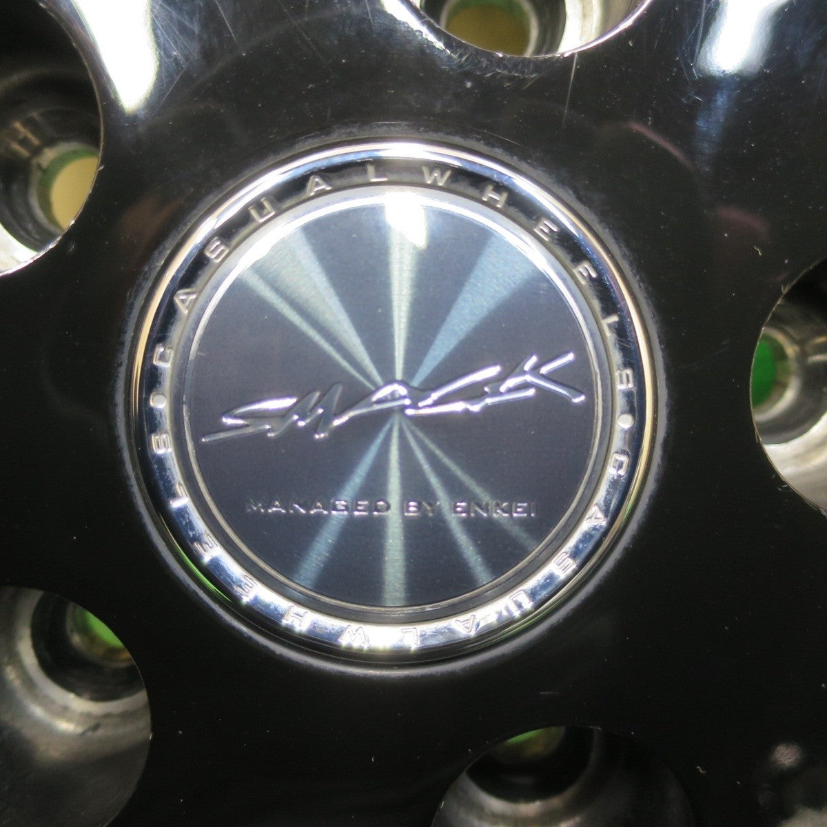 バリ溝!23年!キレイ!9.5分★スタッドレス 195/65R15 ブリヂストン ブリザック VRX3 SMACK ENKEI スマック エンケイ 15インチ PCD114.3/5H★5021109イス
