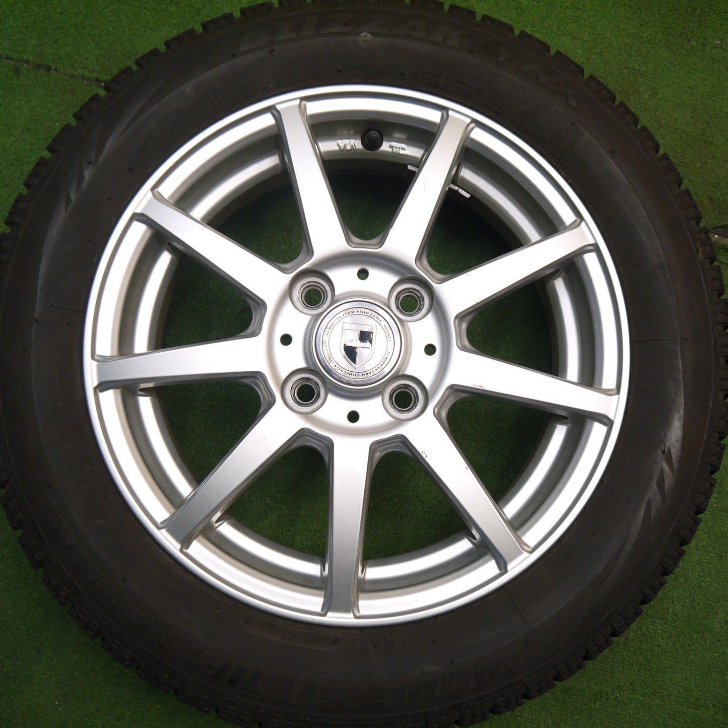4本価格★スタッドレス 155/65R14 ブリヂストン ブリザック VRX GMach 14インチ PCD100/4H★5051908Hス