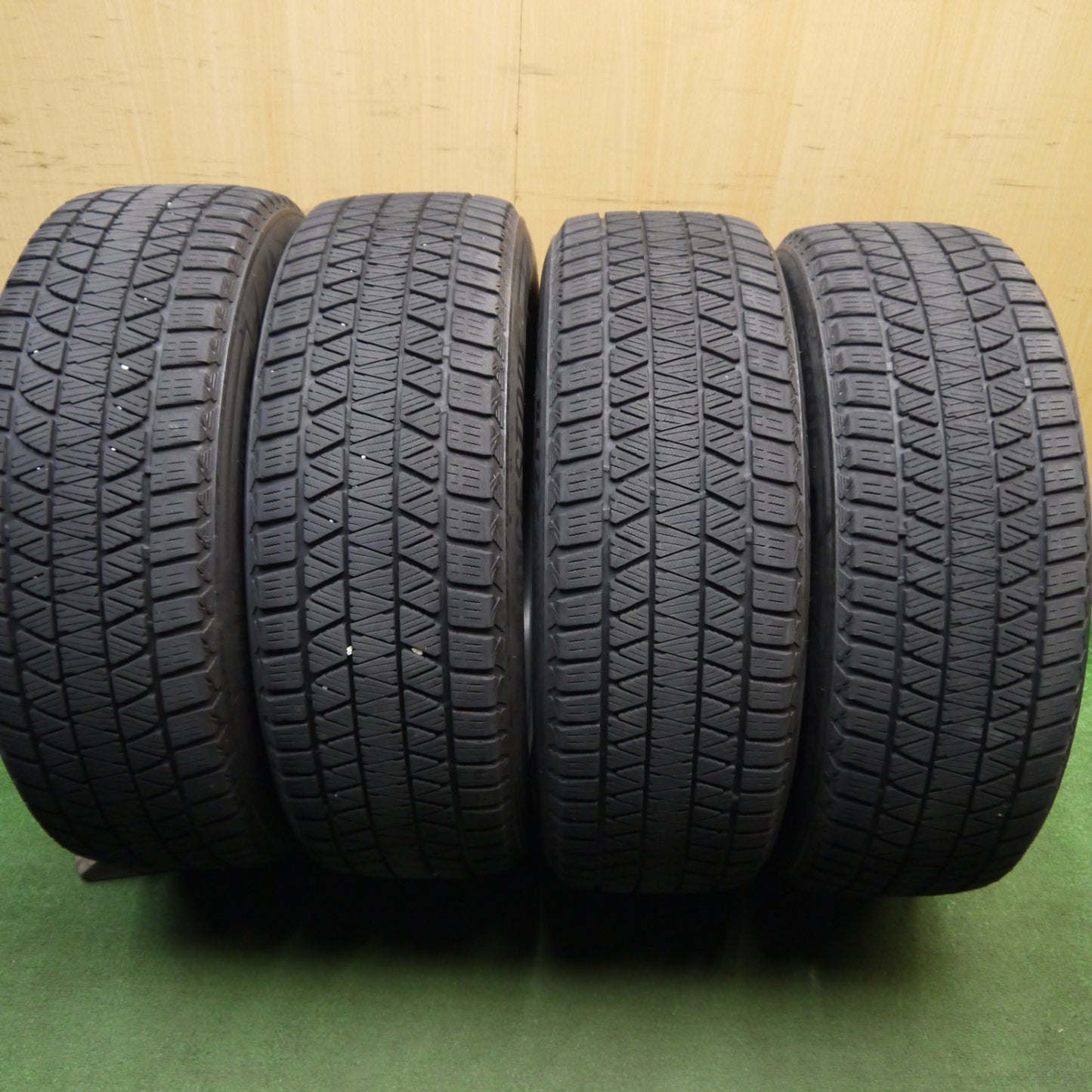 キレイ★レクサス 10系 NX Fスポーツ 純正 225/60R18 スタッドレス ブリヂストン ブリザック DM-V3 18インチ PCD114.3/5H★6032515Hス