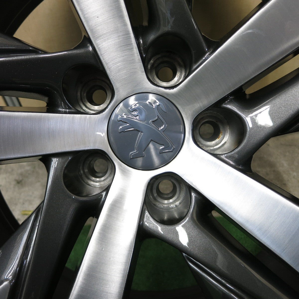 キレイ!1本★プジョー RCZ GTライン 純正 ホイール 19インチ 19×8.5J PEUGEOT PCD108/5H★5072603ナホ